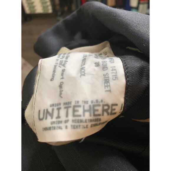 Burberry Mens 44R Blazer 3-Button Single-Breasted Wool Pinstripe USA RP10556 - Picture 16 of 16